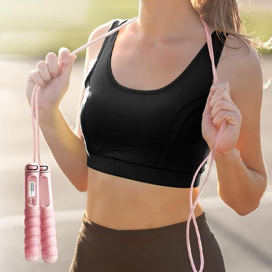 Corde a sauterâ exercice Ă domicile