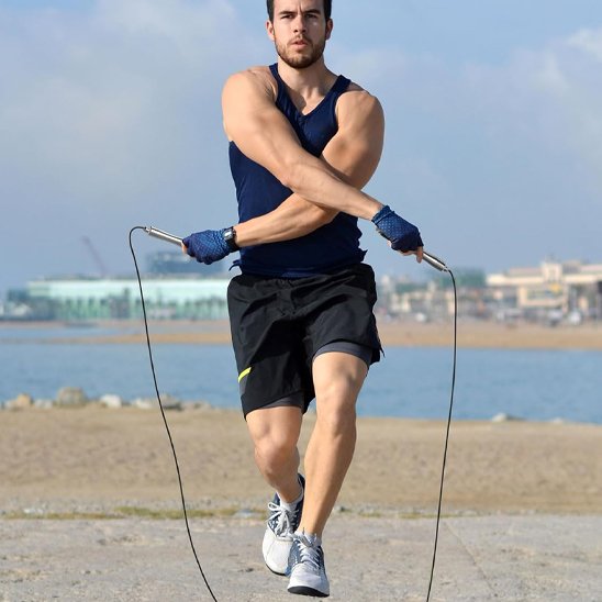 corde a sauter gym crossfit lestée