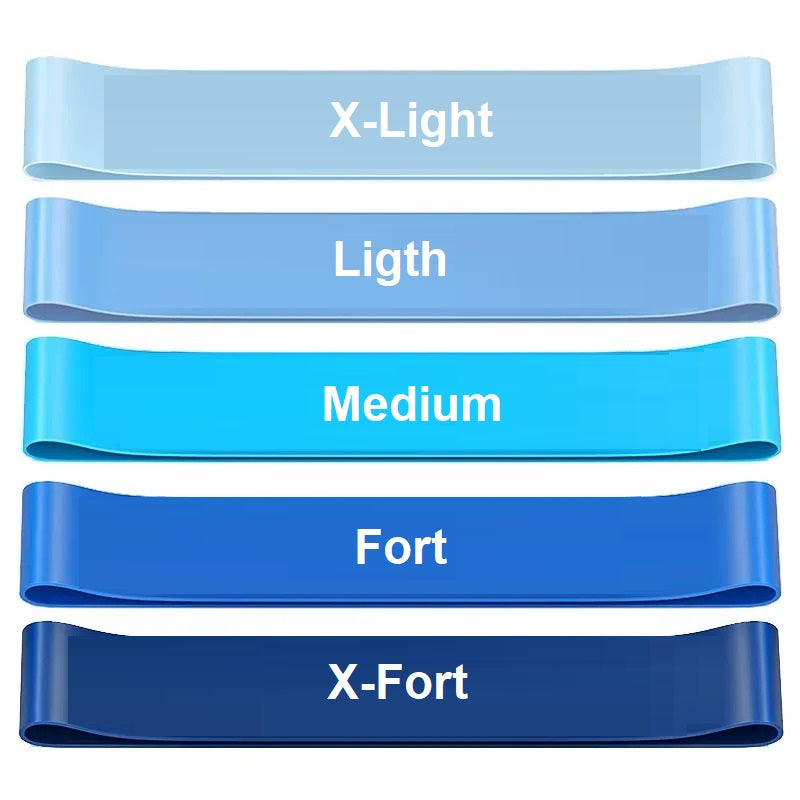elastique musculation 5 tensions différentes