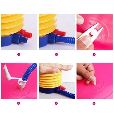 ballon pilâtes exercice stabilité