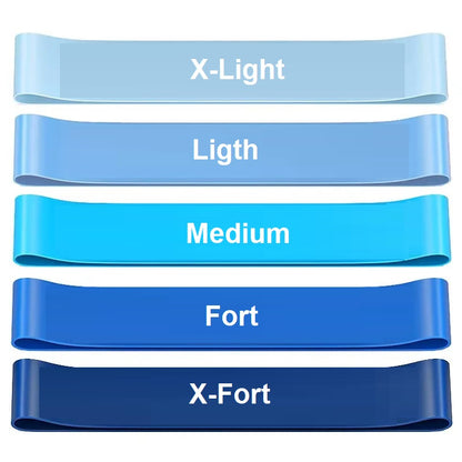 elastique musculation 5 tensions différentes