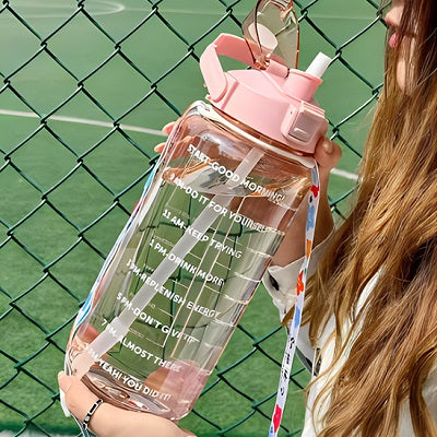 gourde sport hydratation paille en silicone