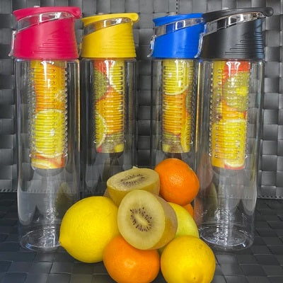 Gourde avec infuseur de fruits