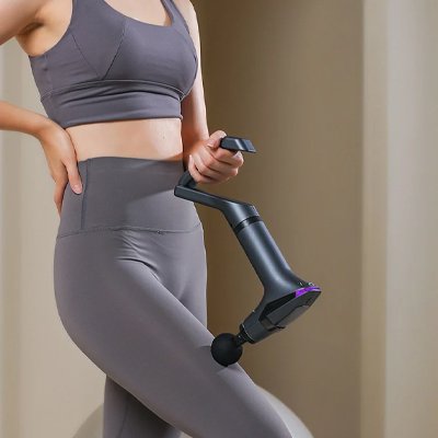 Pistolet de massage compact et polyvalent  