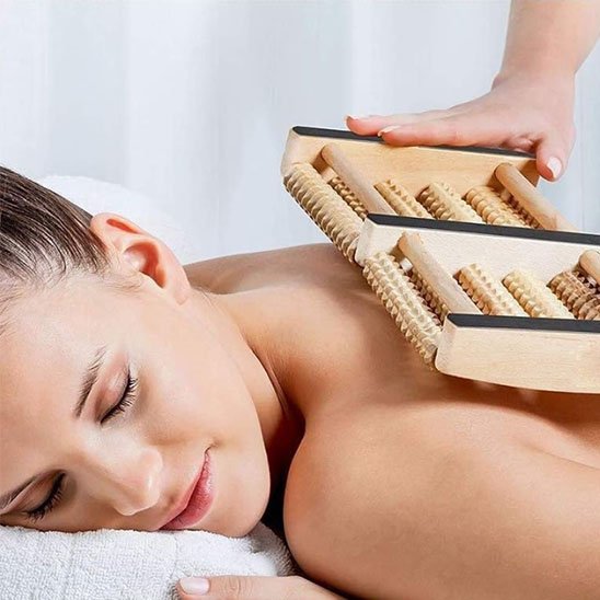 Rouleau de massage utilisation simple à domicile